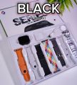 S30 Pro Max Smart Watch with 7 Straps. Series 10 Infinity Screen Bluetooth Calling Smartwatch. 