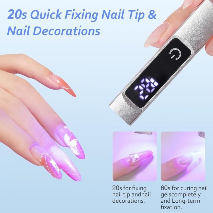 NEW%20Powerful%20UV%20Light%20Lamp%20Metal%20Pen%20With%20Display%20Portable%20Home%20Phototherapy%20UV%20LED%20Nail%20Lamp%20Mini%20Handheld%20Light%20Nail%20Art%20Tool%20-%20Image%202