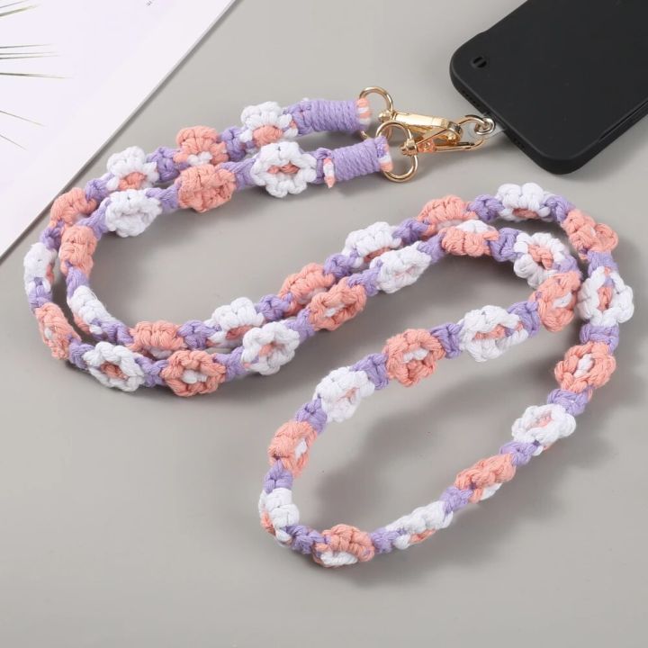 Sweet%20Woven%20Cotton%20Rope%20Cellphone%20Lanyard%20Long%20Style%20Hangneck%20Mobile%20Phone%20Chain%20For%20Women%20Girls%20Phone%20Case%20Clip%20Chain%20Jewelry%20-%20Image%202