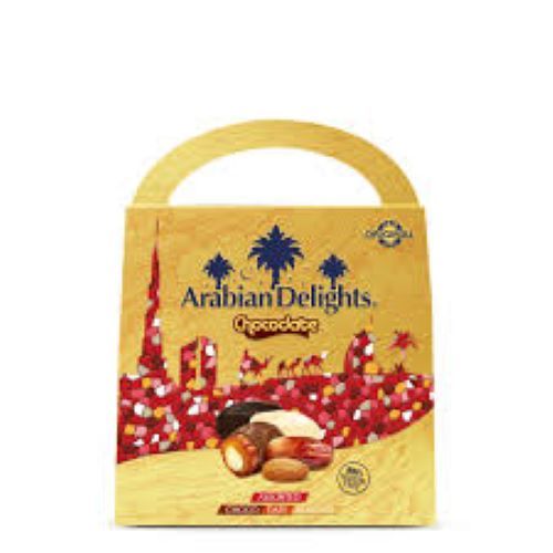 Arabian Delights Chocodate Assorted Choco With, White, Dark, Milk, Bites 175g