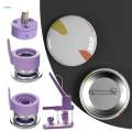 Badge Making Badge Button Makers 1 Set DIY Round Pin Maker.