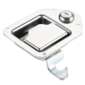 Truck Tool Box Latch Stainless Steel Toolbox Paddle Lock Spare Parts Accessories Handle with Keys for Truck RV Trailer. 