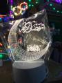 For Arus 3D Light Allah Written Night Lamp Led Night Lamp Beutifull Light. 