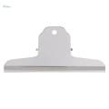 Extra Large Bulldog Clips, 4 Pack - 6 Inch Jumbo Stainless Steel Giant Binder. 