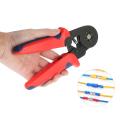 Crimper Plier Square Self-adjustable Crimping Tool for Cable End-sleeves Ferrules. 