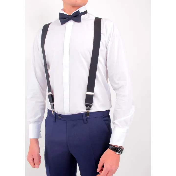 Shirt Elastic Suspender Belt Premium Quality Suspenders For Men