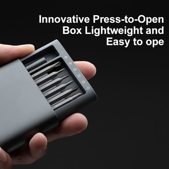With%2024%20PCS%20Screw%20Heads%20Xiaomi%20Mijia%20Precision%20Screwdriver%20Smart%20Magnetic%20Kit%20Power%20Tool%20Sets%20for%20Repair%20PC%20Phone%20Smart%20Home%20-%20Image%207