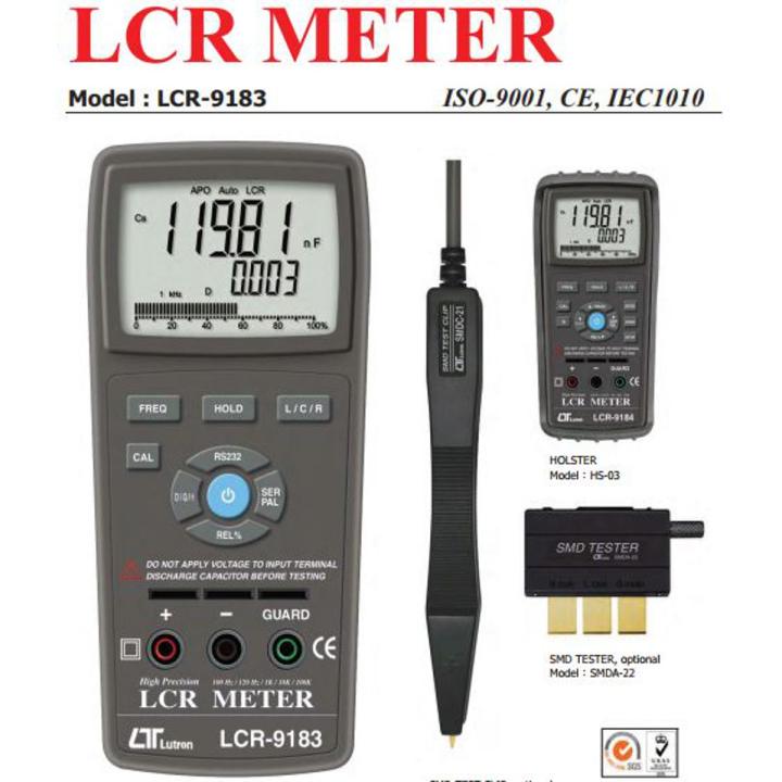 Lutron, LCR-9183, Digital LCR Meter