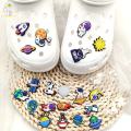 10PCS Random Color Shoe Decoration crocs Charms for Clog Sandals, Kawaii Cartoon jibbitz Shoes Pins for Kids Boy Girl Party Gifts.
