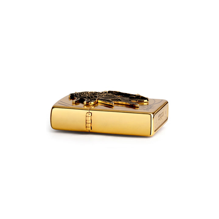 Zippo%20Lighter%20Gold%20Plated%20Zippo%20Lighter%20-%20Image%202
