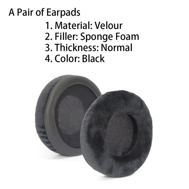 Velour%20Earpads%20For%20Superlux%20Hd681%20Hd681b%20Hd681evo%20Headpohone%20Replacement%20Headset%20Ear%20Pad%20-%20Image%204