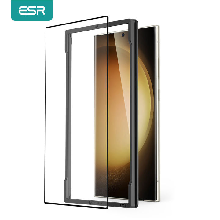 ESR Glass for Galaxy S23 Ultra Screen Protector for Samsung S23 ultra Tempered Glass Full Coverage High Touch Sensitivity Glass