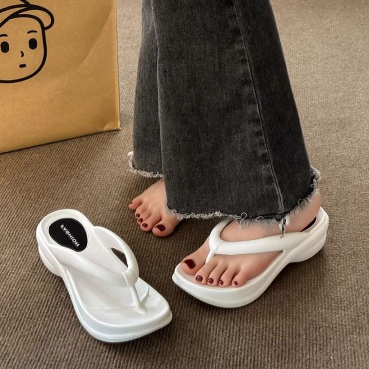 Flip%20Flops%20for%20Women2023Summer%20Wear%20Thick%20Bottom%20Height%20Increasing%20Non-Slip%20Non-Stinky%20Feet%20Sandals%20Simple%20Soft%20Bottom%20Casual%20Beach%20Shoes%20-%20Image%203