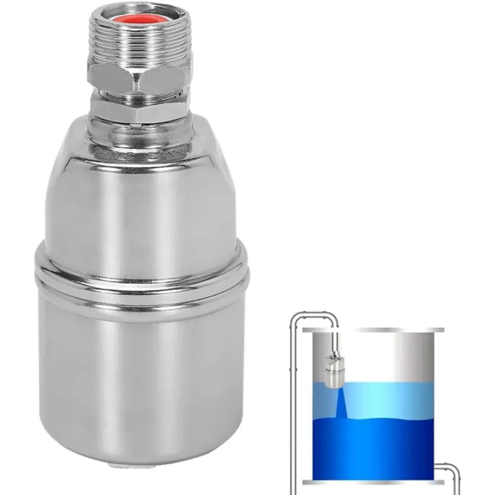 3/4Inch%20Silver%20Pool%20Auto%20Fill%20Float%20Valve%20Fully%20Automatic%20Water%20Level%20Control%20Float%20Valve,%20Mini%20Float%20Valve%20-%20Image%205