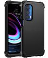 lthmy for Motorola Moto Edge 2021 Case Full-Body Cover 3 in 1 Hybrid Hard PC & Soft Silicone Heavy Duty Rugged Bumper.