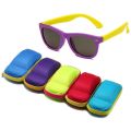 Baby Silicone Sunglasses with Glasses Box Boys Girls Outdoor Goggles Sun Glasses AC Lens Safety Glasses and Cases Gift for Kids.