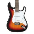 ENCORE E6 ELECTRIC GUITAR IN 3-TONE SUNBURST. 