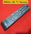 MEDIA LED TV Remote Control MEDIA LED TV Remote Controller TV Remote For Smart LED TV Remote. 