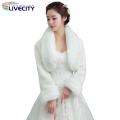 Wedding Bolero Coat White Cozy Wedding Bridal Cape.