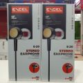 EXCEL E-20 In Ear Earphone With MIC - Earphone good Sound. 