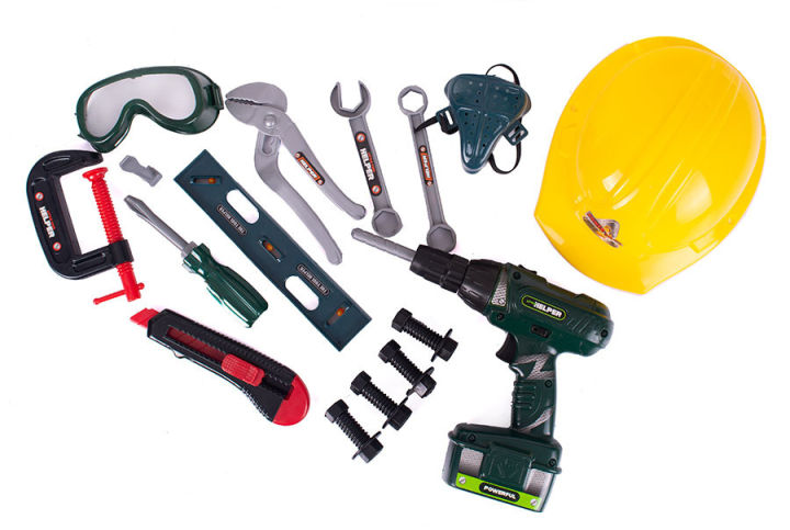 Kids%20Handyman%20Tools%20Toy%20Set,%2052%20PCS%20Mechanic%20Pretend%20Play%20Construction%20Playset%20with%20Hard%20Hat,%20Nuts,%20Bolts%20-%20Realistic%20Plastic%20Toddler%20Children%20Accessories%20for%20Workbench%20-%20Image%205