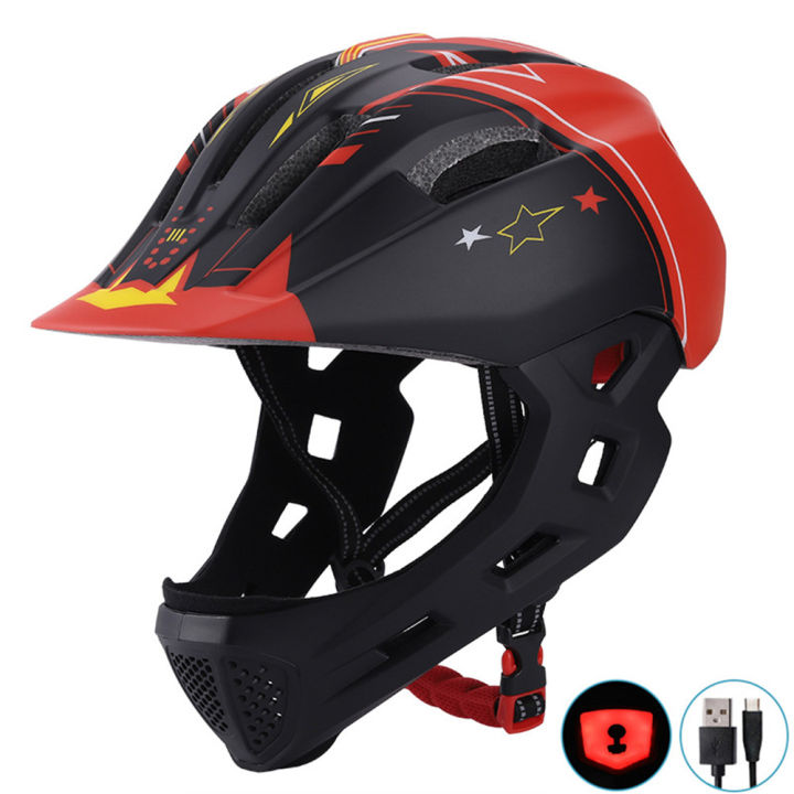Yfashion%20EPS%20%20Full%20%20Face%20%20Helmet%20For%20Bike%20Scooter%20Bike%20Riding%20Helmet%20With%20Usb%20Charging%20Light%20-%20Image%207
