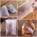 100Pcs/Lot Disposable Tea Bags Food Grade Teabags Empty Tea Bags With String Filter Paper for Herb Loose Tea. 