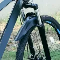Bicycle Mudguard Set Splash Protection For Front & Rear Mudguard Mtb Mountain Cycle Plastic Mudguard Set -Black To Suit 24"-26"27"-28" Mtb Mountain Cycle Accessories 3 Pcs. - সাইকেল. 