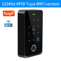 Tuya Wifi Fingerprint Keypad Rfid Card Reader Standalone Outdoor Waterproof For Phone App Remotely Control Door Access Control.