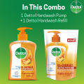 ( Free Tiffin Box ) Dettol Handwash Re-energize 200ml Pump and 170ml Refill Combo. 