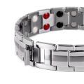 Rainso Fashion Jewelry Healing FIR Magnetic Titanium Bio Energy Bracelet For Men Blood Pressure Accessory Women Bracelets Gifts.