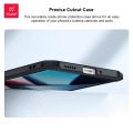 Xundd For Redmi Note 13 Pro Plus 5G Case Airbag Anti-drop Camera Protection Acrylic & TPU Back Transparent Cover - Black. 