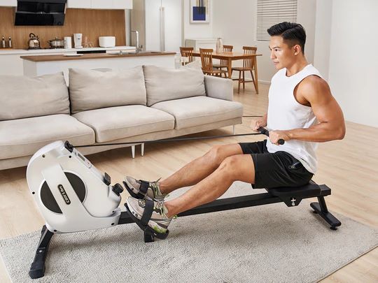 Conlin FD5026 - Foldable Magnetic Rower - Rowing Machine | Daraz.com.bd