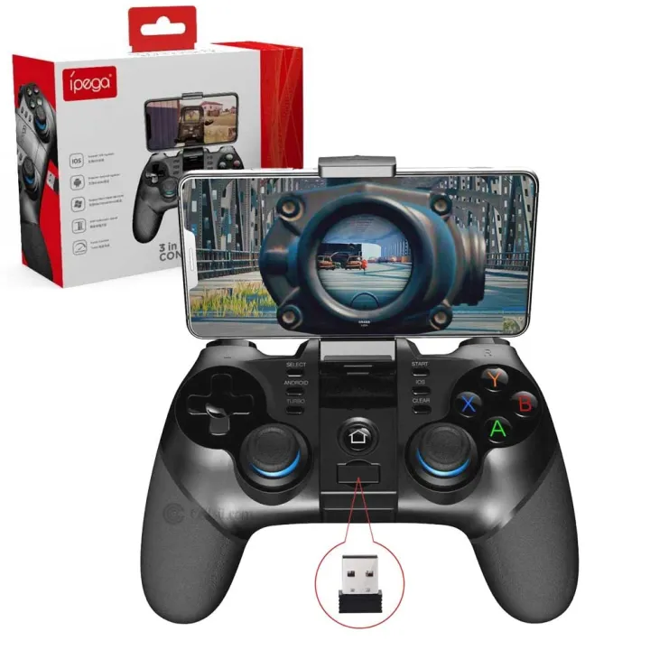 IPEGA%20PG-9156%20Bluetooth%20+%202.4G%20Game%20Controller%20Gamepad%20Joystick%20for%20Android%20iOS%20Support%20IOS%20-%20Image%202
