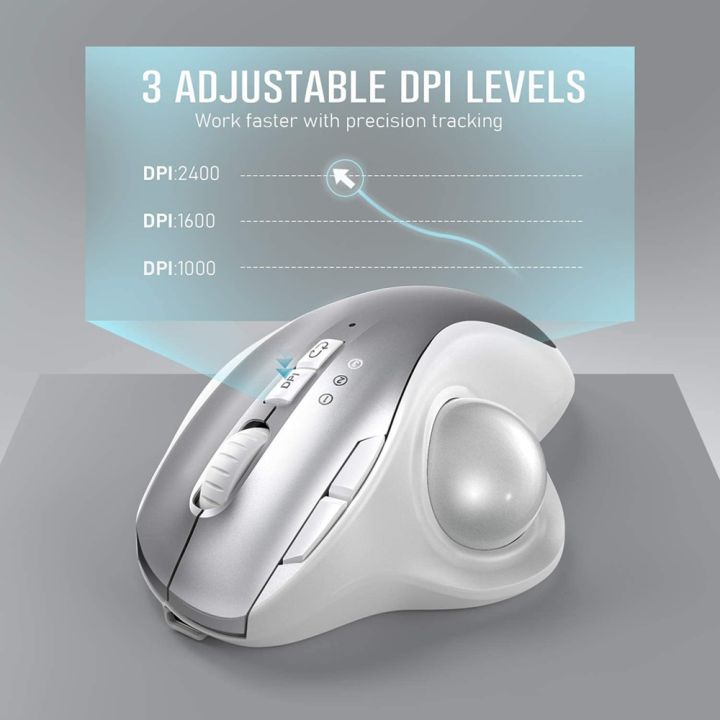 Jelly%20Comb%202.%20%20Trackball%20Mouse%20Bluetooth%20Rechargeable%202400dpi%20Gaming%20Mouse%20Vertical%20Professional%20Drawing%20Laser%20Mice%20-%20Image%208