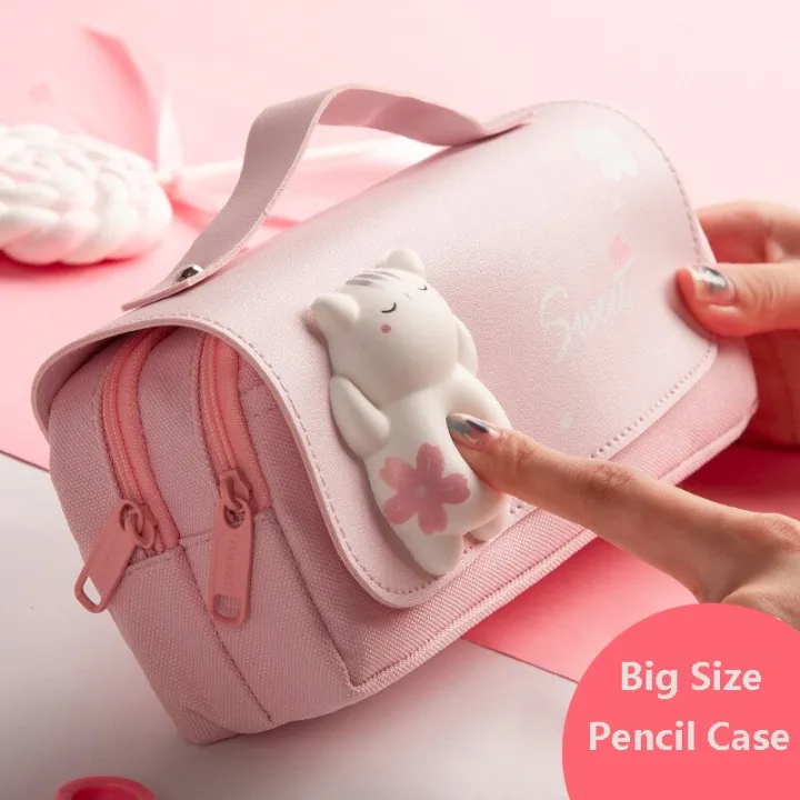 Cute%20Cat%20Decompression%20Pencil%20Case%20Big%20Pencil%20Box%20Portable%20Girls%20Pen%20Bag%20Double%20Layer%20School%20Pouch%20Kawaii%20Stationery%20Pensil%20Case%20-%20Image%204
