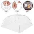 Food Cover Net Foldable Kitchen Fly Mosquito Net Dome Net Umbrella Picnic Protection. 