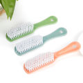 Plastic soft bristled washing small cleaning brush, laundry board, shoe brush.