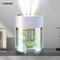 Air Defuser Humidifier Aromatherapy Humidifier Heavy Fog Ultrasonic Large Capacity Portable USB for Bedroom Living Room.