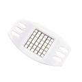 French Fry Cutter Vegetable Potato Cutter Chopper Chip Maker Tool Potato Cutting Tool Portable Cuts Kitchen Accessories Gadgets-1pc white.
