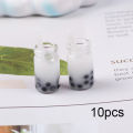 Boxi Resin Boba Slime Kit Bubble Tea Charms Additives Supplies DIY Accessories Filler Decorations For Fluffy Cloud Slime Toy. 