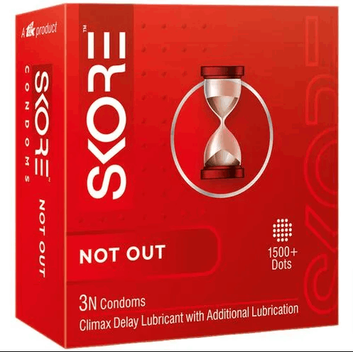 SKORE%20Not%20Out%20Climax%20Delay%20With%201500+%20Dots%20Condom%20For%20Men%20%7C%203pcs%20Pack%20%7C%20India%20-%20Image%205