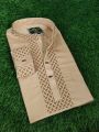 New Collection-Premium Quality Fashionable Cotton Black Panjabi for Men. 