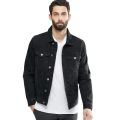 Black Colour Exclusive design premium quality Denim Winter Jacket For Men. 