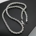 Silver Rofe Fashionabl Stainless Steel Man's Chain.