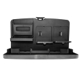 Black Dinner Plate Plastic Foldable Dining Table Foldable Dining Table Car Tray Universal Car Supplies.