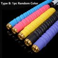 1pc/60pcs Non-slip Rubber Grip Tape Tennis Badminton Fishing Rod Pole Golf Squash Racket Anti Slip Over Grip Tape Sweat Tape. 