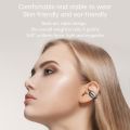 Tinzzi Painless Wear Ear Clip TWS Wireless Bluetooth Earbuds Handfree Headphones Noisce Cancelling Sport Stereo Gaming Earphones with Charging Box. 
