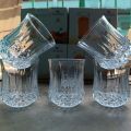 Water drinking shorbot glass 6 piece , Beautiful Design Transparent Glass Set 200ml-W41. 