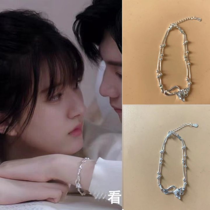 Zhao lusi the hidden love same fox Chain Bracelet Charm Korea TV star ...